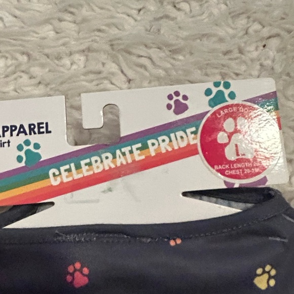 Celebrate Pride Pet Apparel Multi puppy print Pink ”love wins bundle 3 for $15 - Picture 2 of 3